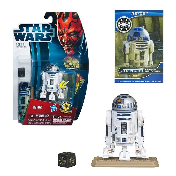 Figurine Star Wars et carte à collectionner : Movie Heroes : R2-D2 - Hasbro-36563-37750