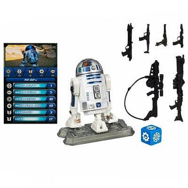 Star Wars - Saga Legends - Figurine et carte à collectionner : R2-D2 - Hasbro-21115-21395