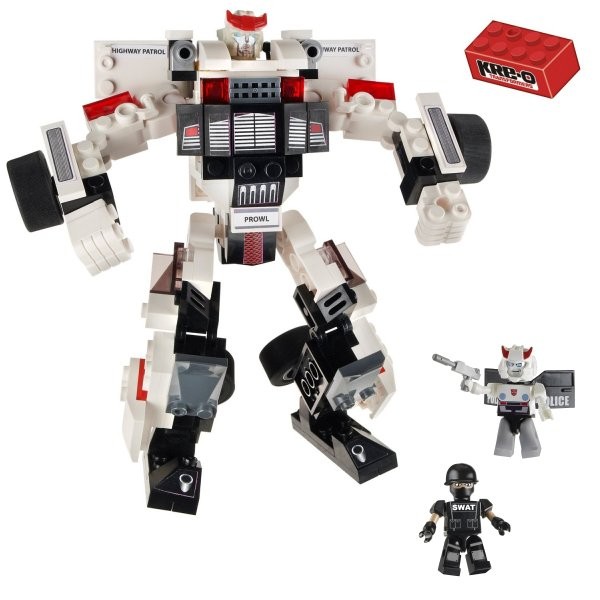 Figurine Transformers Kre-O : Robot et véhicule à construire : Prowl - Hasbro-30690