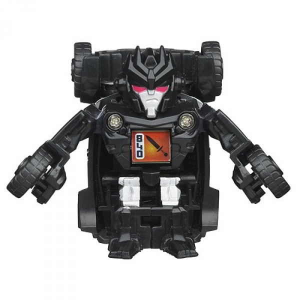 Transformers - Mini figurine Bot Shots : Barricade - Hasbro-37663-37673