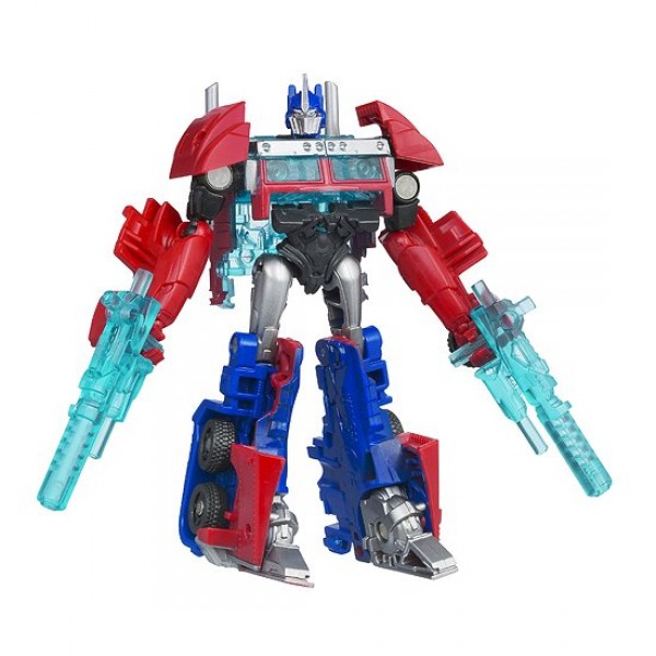 Figurine Transformers Prime : Cyberverse Commander : Optimus Prime - Hasbro-37994-37995