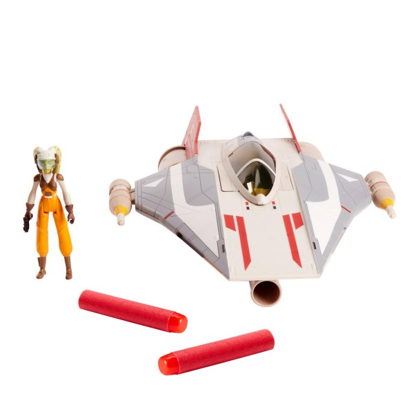 Véhicule Medium Star Wars avec figurine : Le A-Wing de Hera Syndulla - Hasbro-B3672-B8929
