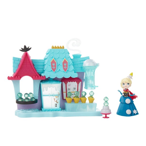 Mini poupée La Reine des Neiges (Frozen) : Elsa, le glacier d'Arendelle - Hasbro-B5194-B5195