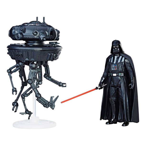 Figurine Star Wars : Force Link : Dark Vador et sonde impériale - Hasbro-C1245-C1246