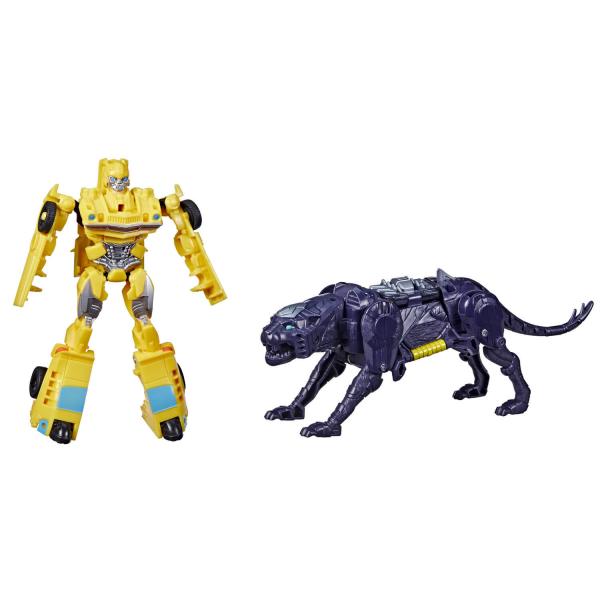 Pack 2 Figuras Transformers: Rise of the Beasts, Beast Alliance: Beast Combiners Bumblebee y Sna - Hasbro-F46175X0