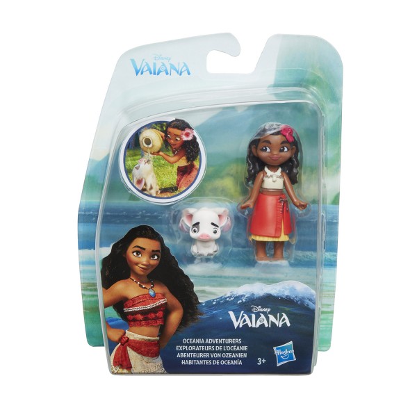 Figurine Vaiana et Pua 8 cm - Hasbro-C0142-C2198