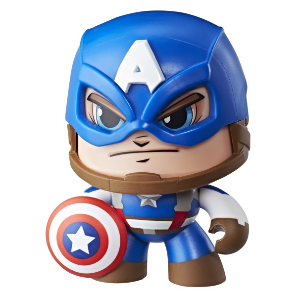 Figurine Marvel Mighty Muggs : Captain America - Hasbro-E2122-E2163