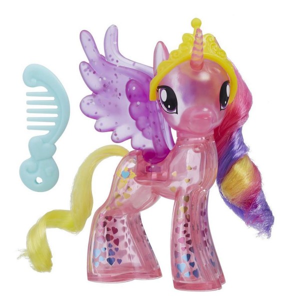 Figurine My Little Pony Princesses Paillettes : Cadance - Hasbro-E0185-E0669