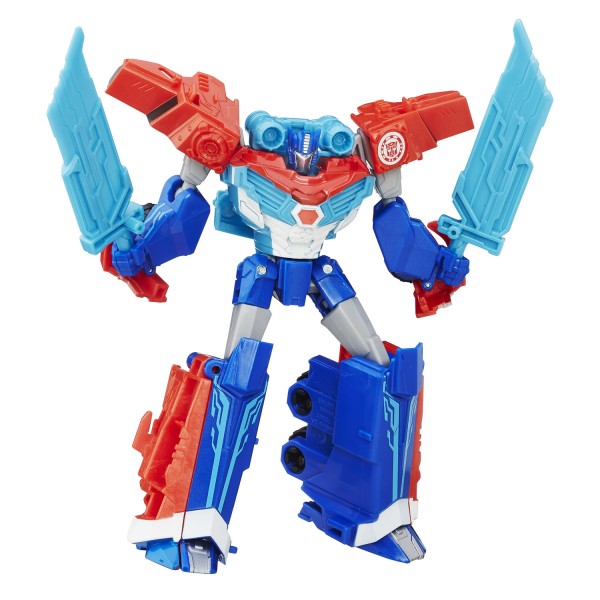 Figurine Transformers: Robots in Disguise Warrior Class Power Surge : Optimus Prime - Hasbro-B7040