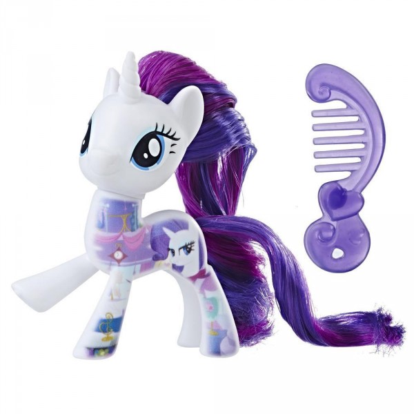 Figurine My Little Pony : Tout sur Rarity - Hasbro-B8924-C3335