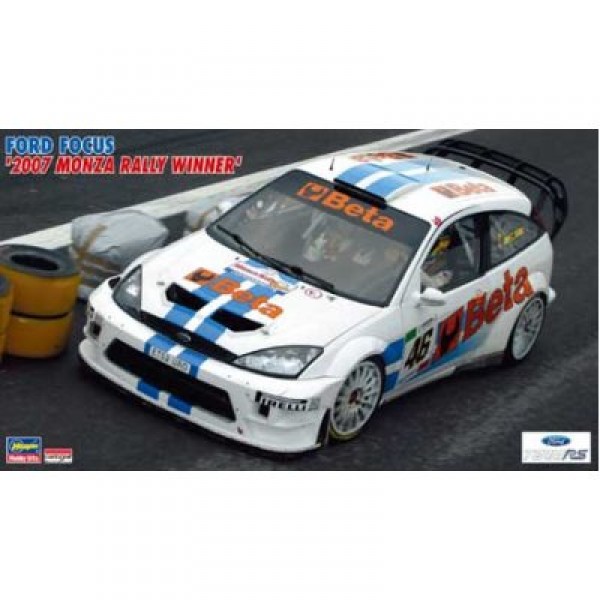 Maquette voiture : Ford Focus Rally Monza - Hasegawa-20240