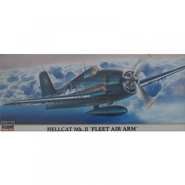 Maquette avion : Hellcat MK.II Fleet Air Arm - Hasegawa-00634
