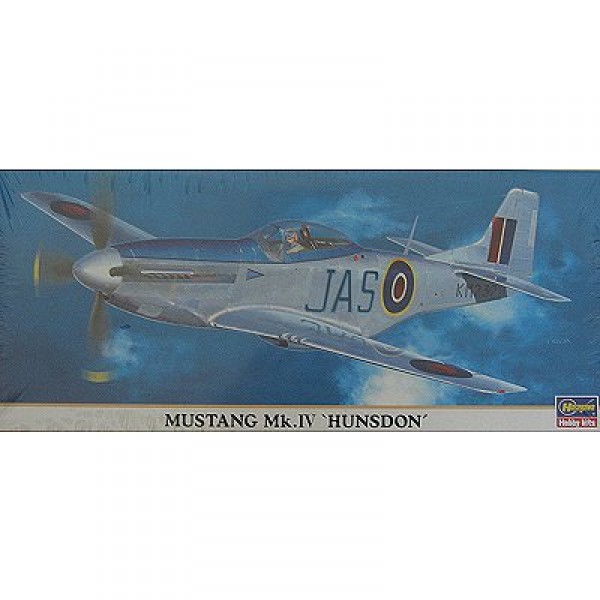 Maquette avion : Mustang MK.IV Hunsdon - Hasegawa-00629