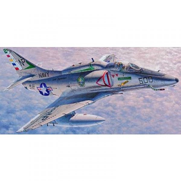 Maquette avion : Skyhawk A-4E/F VA-55 - Hasegawa-09824
