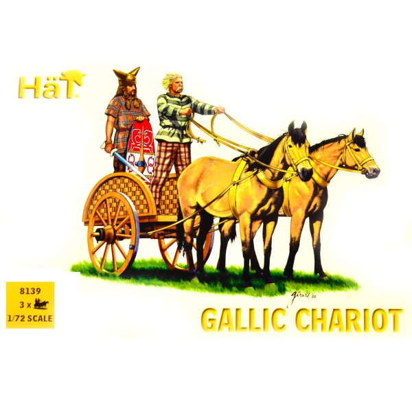 Figurines historiques : Chariots gaulois - Hät-8139