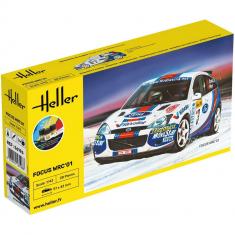 Maquette Voiture : STARTER KIT- Focus WRC'01