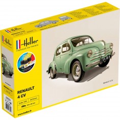 Maqueta de coche: Kit: Renault 4 CV