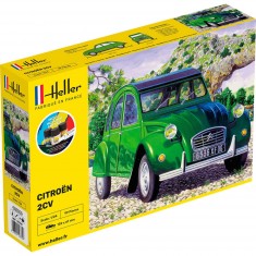 Starter Kit Citroen 2 CV - 1:24e - Heller