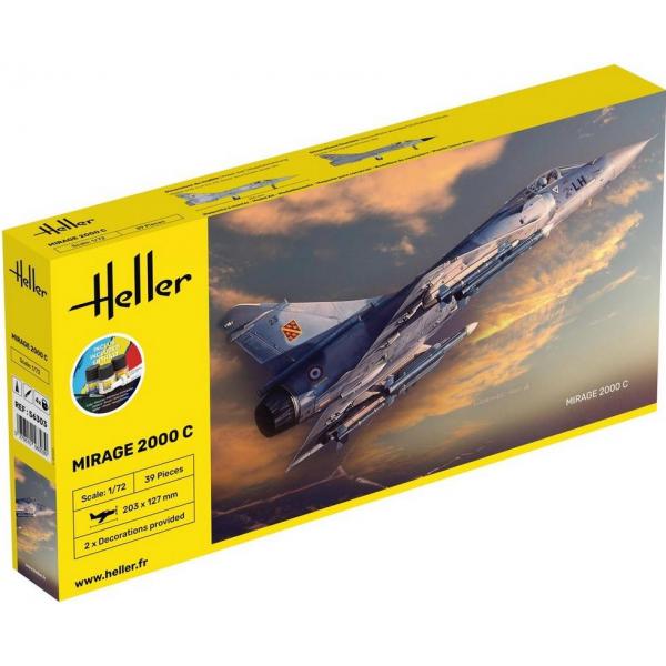 Maquette avion stater kit : Mirage 2000 C - Heller-5603