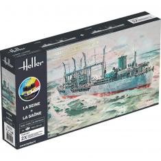 Starter Kit LA SEINE + LA SAONE TWINSET - 1:400e - Heller