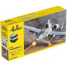 Maqueta Avión Militar: STARTER KIT A-10 Thunderbolt II