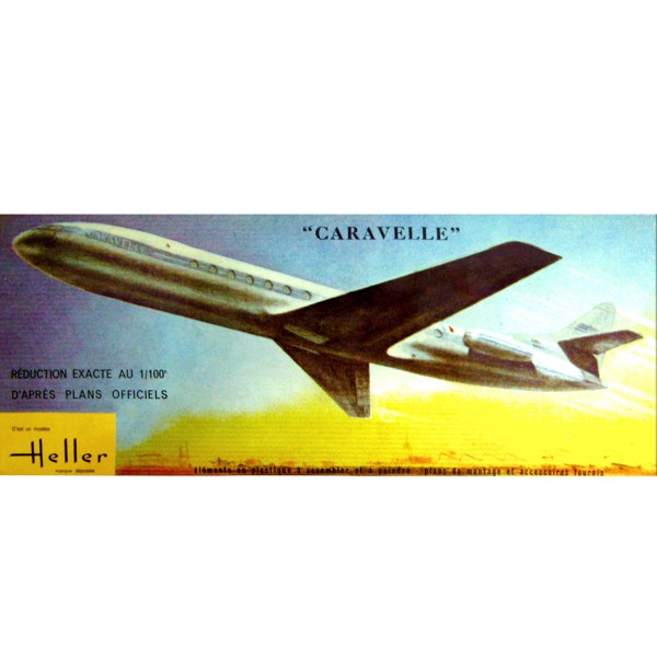 Caravelle 1/100 édition limitée - Heller - Heller-RL318