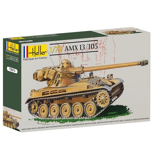 Maquette Char : AMX 13/105 - Heller-79874