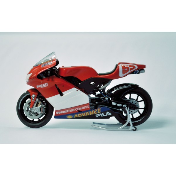 Maquette Moto : Ducati Desmosedici : Loris Capirossi - Heller-80912