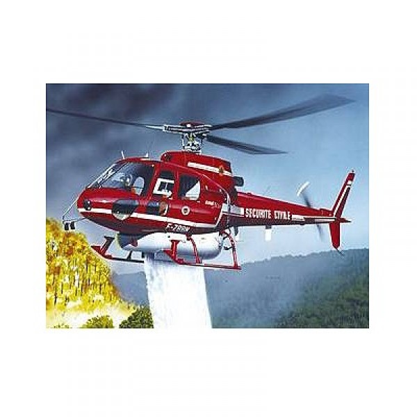 Maquette hélicoptère : Ecureuil Bombardier d'eau - Heller-80485