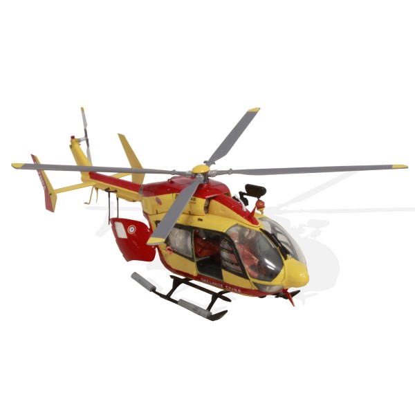 Maquette hélicoptère : Eurocopter EC 145 Sécurité Civile - Heller-80375