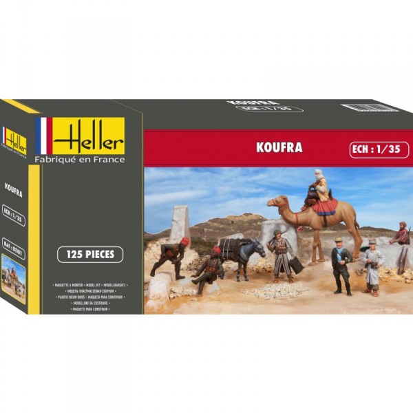 Figurines sahariennes : Koufra - Heller-81101