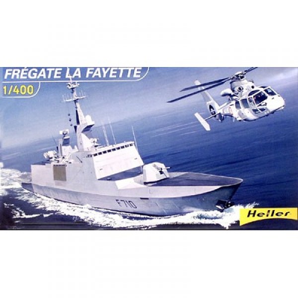 Maquette bateau : Frégate La Fayette - Heller-81035