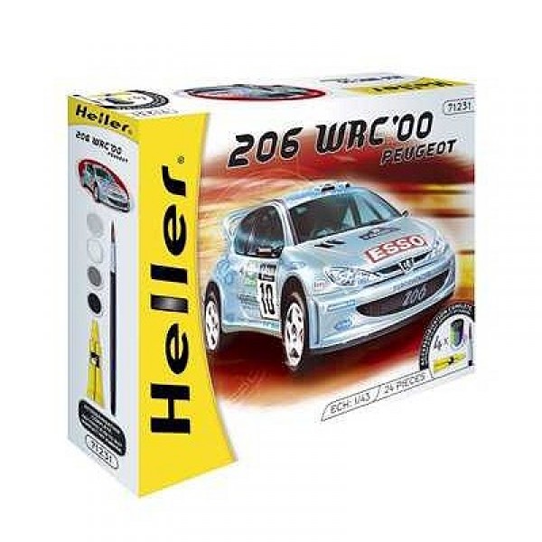 Kit Rallye - Peugeot 206 WRC 00 - Heller-50193
