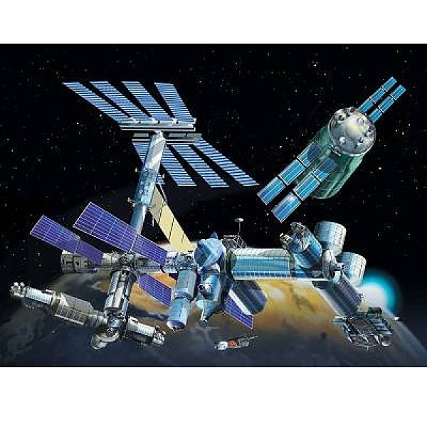 Maquette Station Spatiale Internationale Heller – Modélisme Spatial