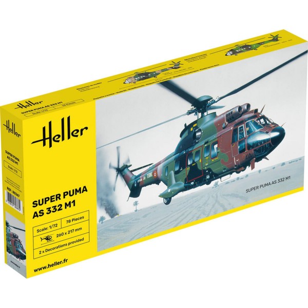 Helicopter model: Super Puma AS 332 M1 - Heller-80367