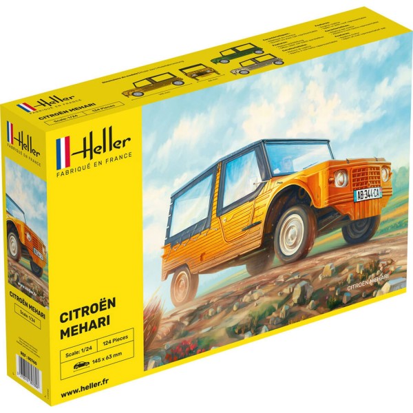 Citroen Mehari (Version 1) - 1:24e - Heller - Heller-80760
