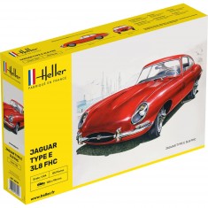 Jaguar Type E 3L8 FHC - 1:24e - Heller