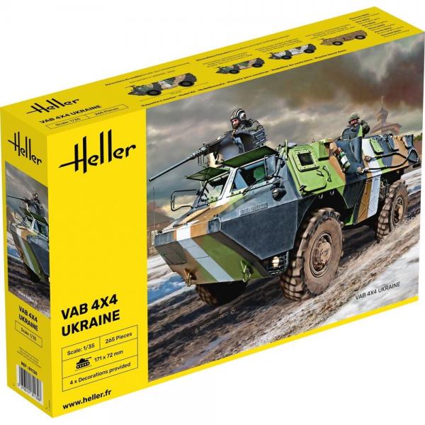 VAB 4x4 1/35 - Heller maquette militaire 81130  - Heller-81130