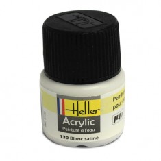 Peinture Acrylique BLANC SATINE 9130 Heller 