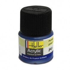 Peinture Acrylique BLEU DE FRANCE BRILLANT 9014 Heller 