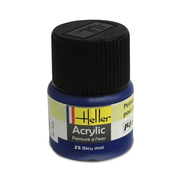 Peinture Acrylique BLEU MAT 9025 Heller  - Heller-9025