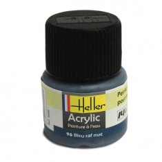 Peinture Acrylique BLEU RAF MAT 9096 Heller 