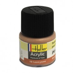 Peinture Acrylique CUIVRE JAUNE 9012 Heller 