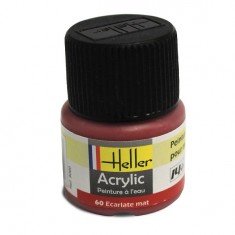 Peinture Acrylique ECARLATE MAT 9060 Heller 