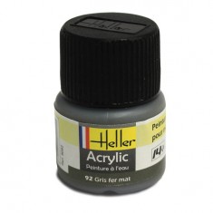 Peinture Acrylique GRIS FER MAT 9092 Heller 