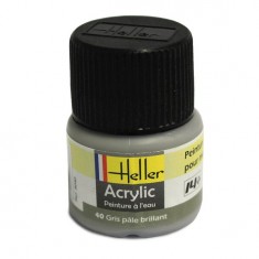 Peinture Acrylique GRIS PALE BRILLANT 9040 Heller 