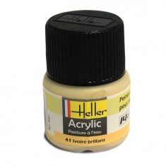 Peinture Acrylique IVOIRE BRILLANT 9041 Heller 