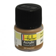 Peinture Acrylique SABLE MAT 9063 Heller 