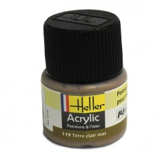 Peinture Acrylique TERRE CLAIRE MAT 9119 Heller 