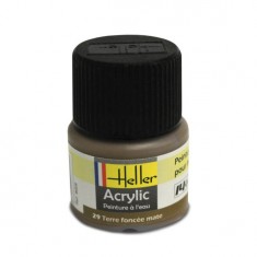 Peinture Acrylique TERRE FONCEE MAT 9029 Heller 